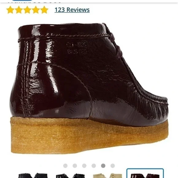 🔥 Clarks Original Wallabee Patent Leather 🔥